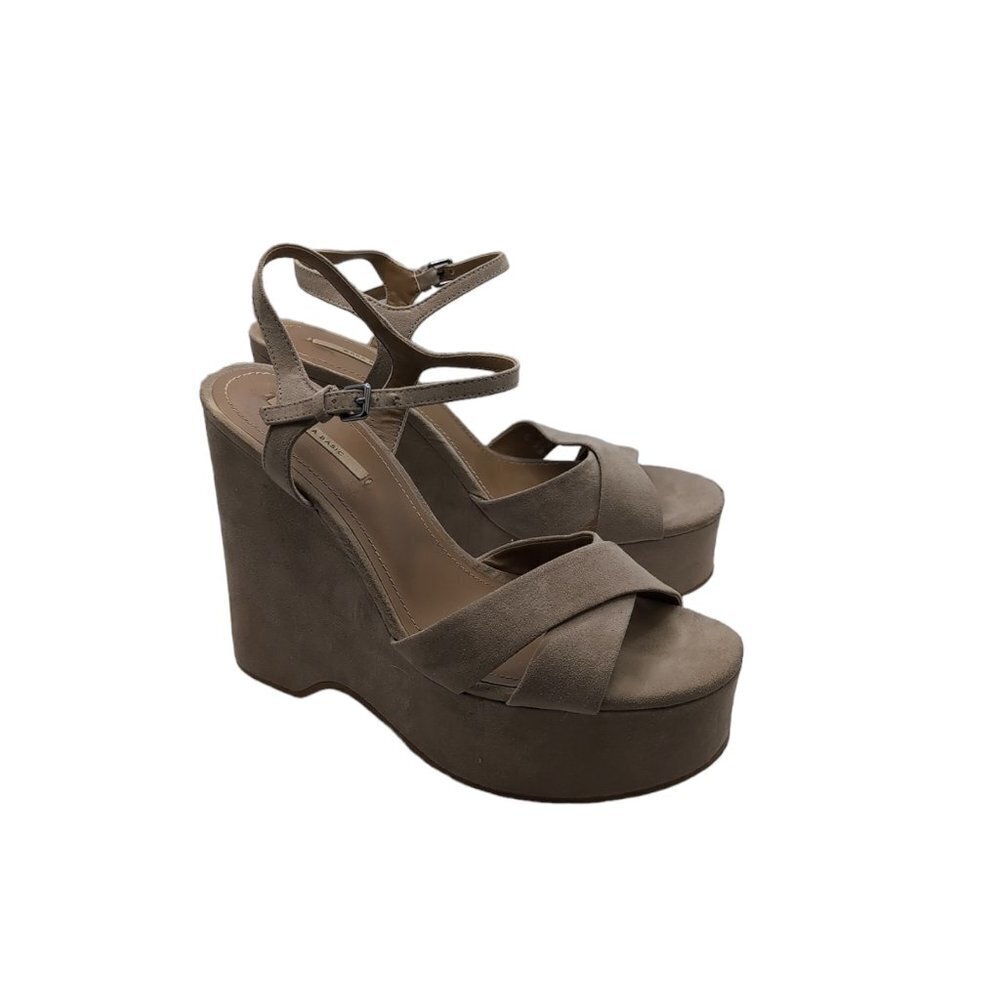 Zara Platform Wedge Sandals